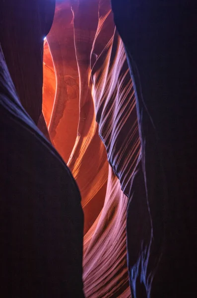 Antilop Kanyonu Nun Içinde Renk Dokular — Stok fotoğraf