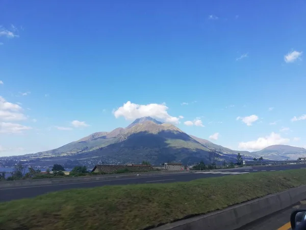 Paisaje Montaña Por Mañana — Foto de Stock