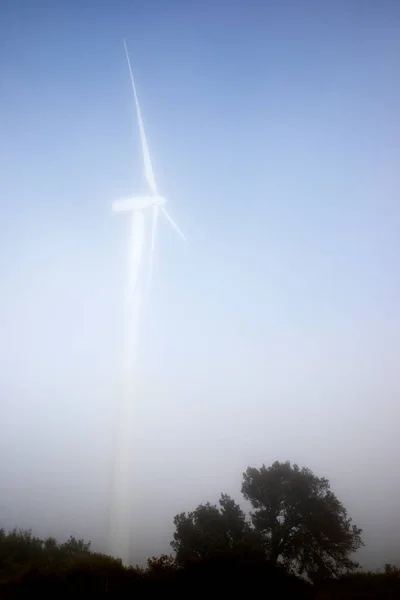 Wind Turbine Sustainable Electric Energy Production Spain — Stock Photo, Image