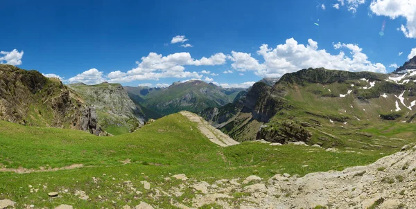 Peaks Canfranc Valley Pireneusok Huesca Tartomány Aragon Spanyolország — Stock Fotó