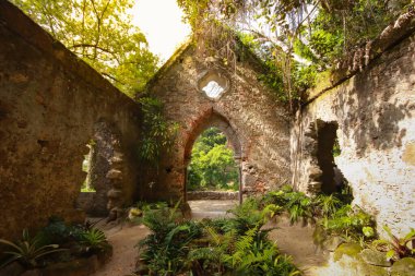 Eski kentin kalıntıları.