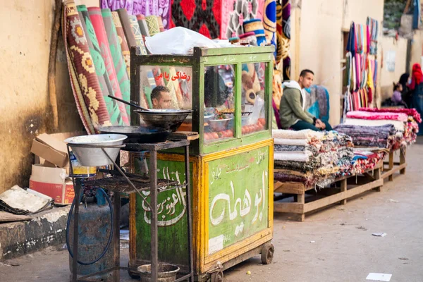 Mercado Callejero Aire Libre Egipto — Foto de Stock