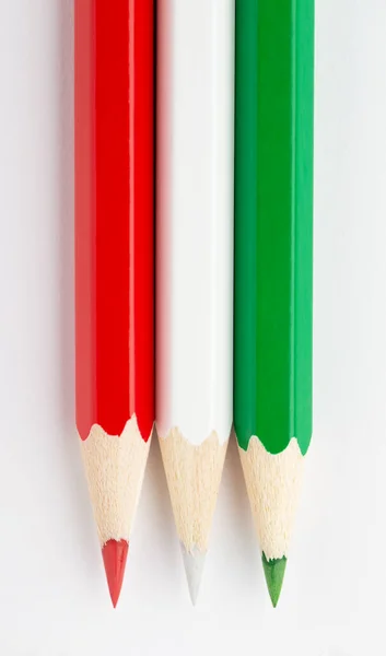 State Flags Made Colorful Wooden Pencils Cote Ivoire — Stock Photo, Image