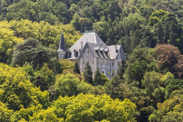 Beautiful View Old Historic Mansion Woods Sintra Portugal — Stock Photo, Image
