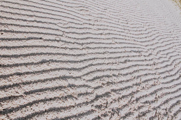 白線砂浜 — ストック写真