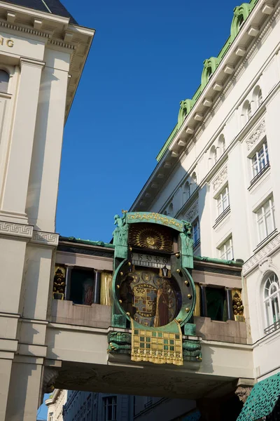 Berühmte Astronomische Uhr Genannt Anker Uhr Wien — Stockfoto