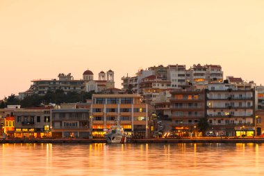 Barselona şehrinin güzel manzarası