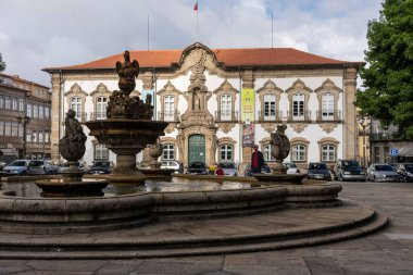 Portekiz, Braga 'nın merkez meydanındaki belediye tarihi binası