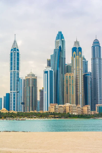 Dubai Zjednoczone Emiraty Arabskie Stycznia 2020 Dubai Marina — Zdjęcie stockowe