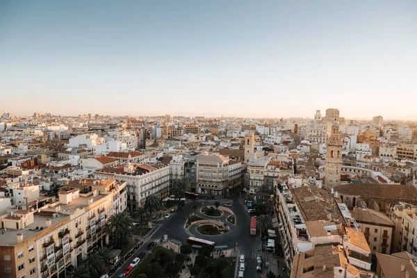 スペインのバルセロナ市の航空写真です — ストック写真