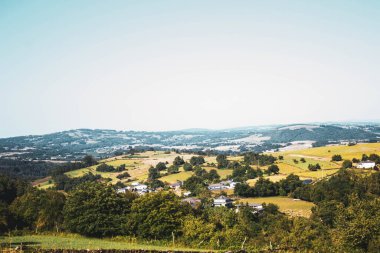 Kırsal manzarası çok güzel.
