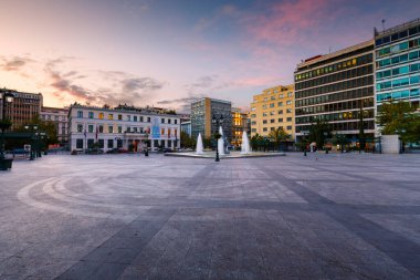 İsveç 'teki Stockholm şehri manzarası