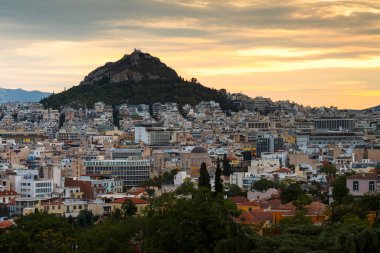 Panoramik şehir Barcelona, İspanya