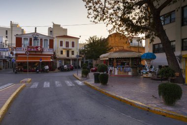 Barselona şehrinin manzarası