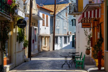 Eski Dubrovnik kasabasının sokak manzarası, Hırvat