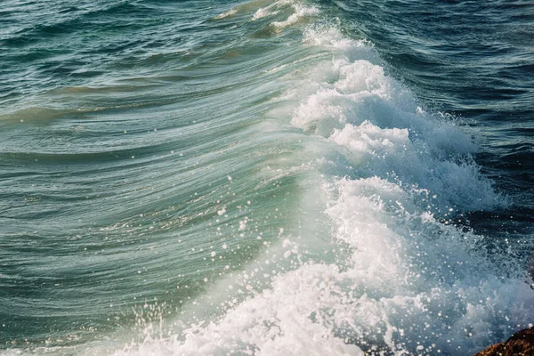 Olas Del Mar Norte Del Estado Israel — Foto de Stock