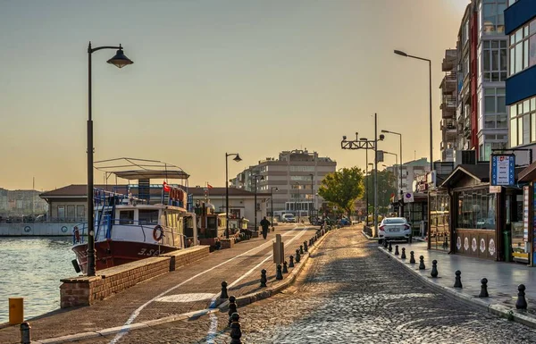 Canakkale Turki 2019 Pembiayaan Kota Canakkale Turki Pada Pagi Musim — Stok Foto