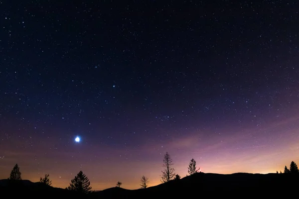 하늘에 별들이 광경과 공화국의 — 스톡 사진