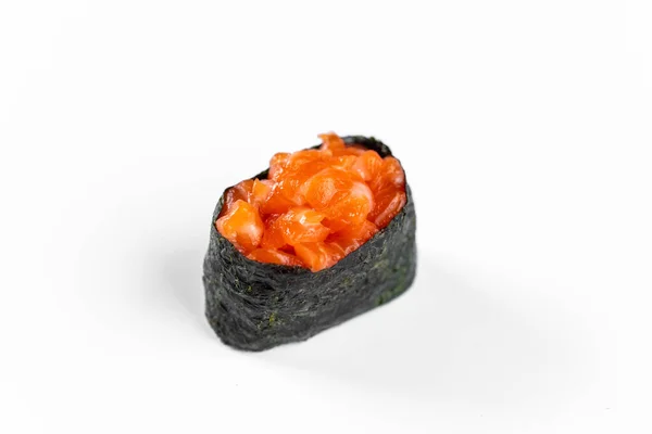 Вид Сверху Классические Японские Блюда Суши — стоковое фото