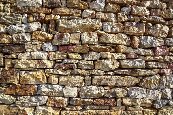 现代石砖纹理墙背景 — 图库照片