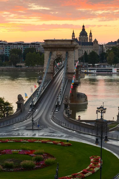 Puente Ciudad Budapest — Foto de Stock