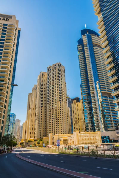 Dubai Zjednoczone Emiraty Arabskie Stycznia 2020 Dubai Marina — Zdjęcie stockowe