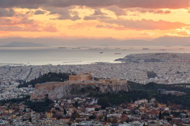 Dubrovnik şehrinin gün batımı manzarası, Hırvat