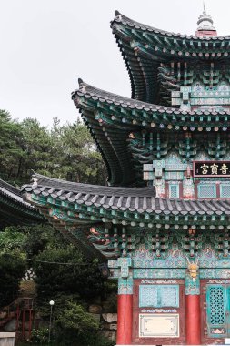 Haeun-jeungsa Budist Tapınağı Haeundae, Busan, Güney Kore