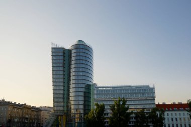 Viyana 'daki modern bina