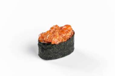 Klasik Japon suşisi üzerine üstten görüş