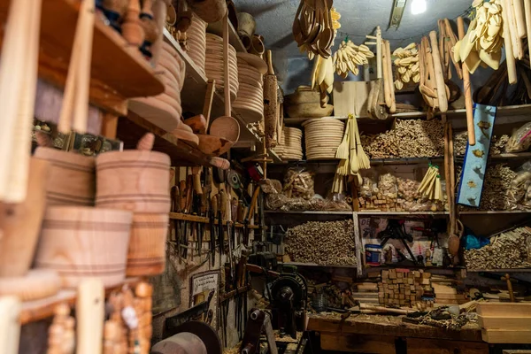 Traditional Handmade Shoes Market — Fotografia de Stock