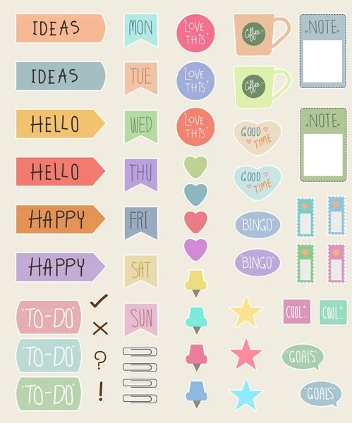 Planner stickers packs for decorate planners, create craft items, Is digital use and print