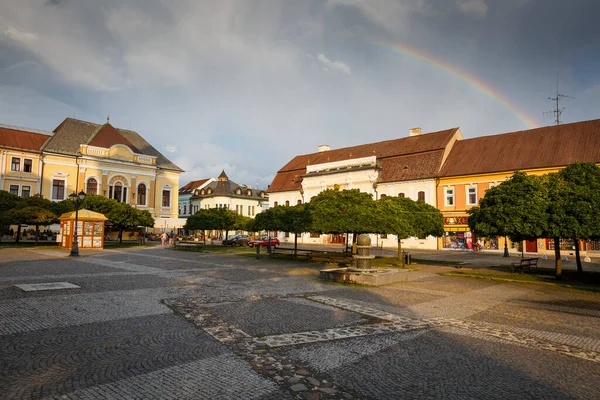 Rimavska Sobota Slovaquie Août 2018 Maisons Ville Historiques Sur Place — Photo