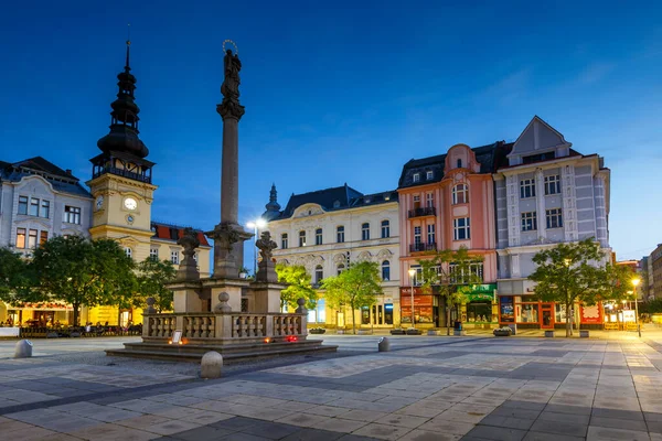 2018 Ostrava Czech Republic August View Main Square Ostravas Old — 스톡 사진