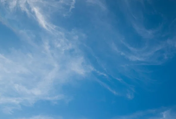 Nuvens Movimento Rápido Durante Dia Ensolarado Céu Azul Com Transição — Fotografia de Stock