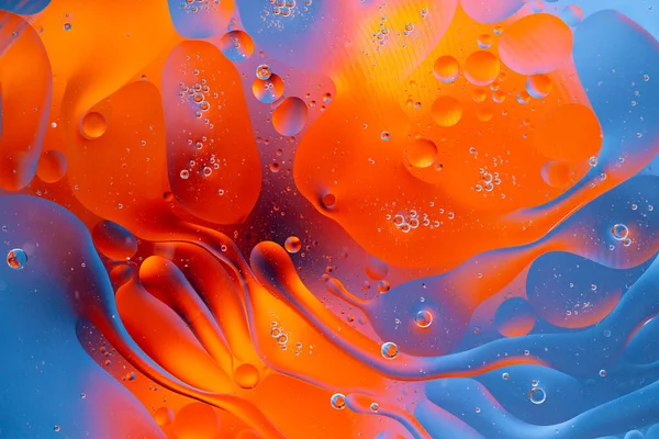 Abstract Background Result Mixture Water Oil — Stok fotoğraf