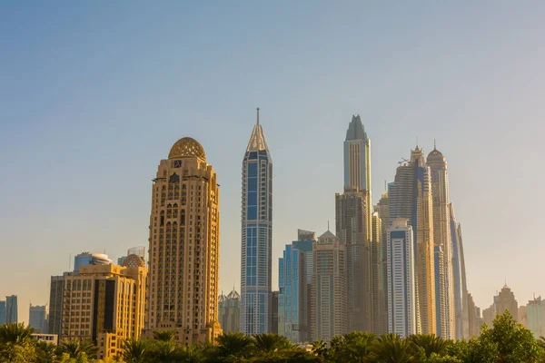Dubai Zjednoczone Emiraty Arabskie Stycznia 2020 Dubai Marina — Zdjęcie stockowe