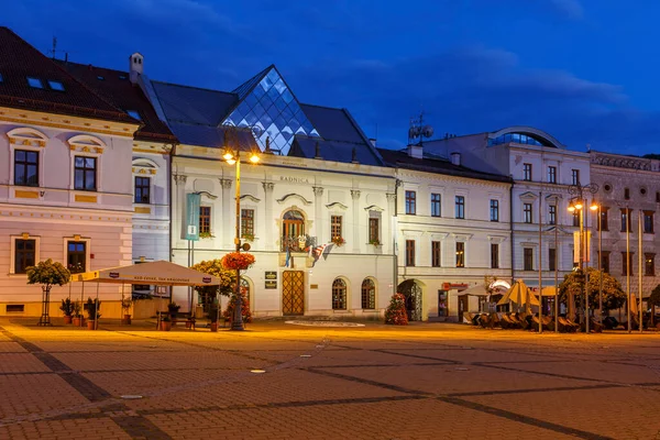 Bańska Bystrzyca Słowacja Lipca 2018 Rynek Główny Bańskiej Bystrzycy Słowacja — Zdjęcie stockowe