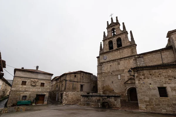 Kirche Des Dorfes Rodilla Der Provinz Burgos — Stockfoto