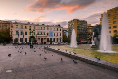 İsveç 'teki Stockholm şehri manzarası