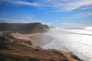 Sahilin güzel manzarası
