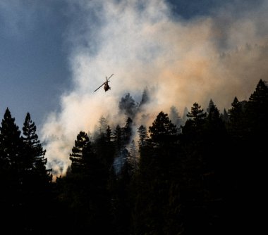 Dağların güzel manzarası