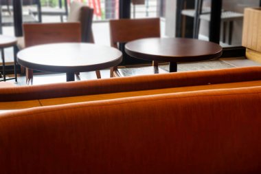 Küçük bir kafe, stok fotoğrafı.