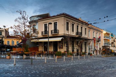 Barselona şehrinin manzarası