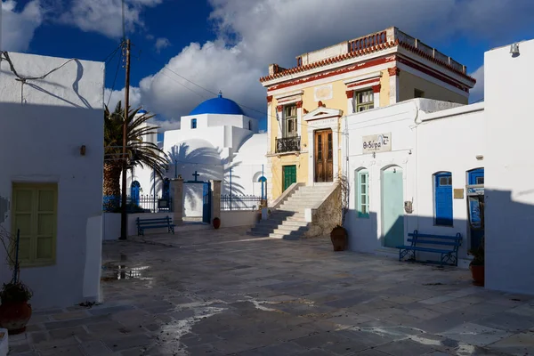 Yunanistan Serifos Adasındaki Ana Chora Kiliselerinden Biri — Stok fotoğraf