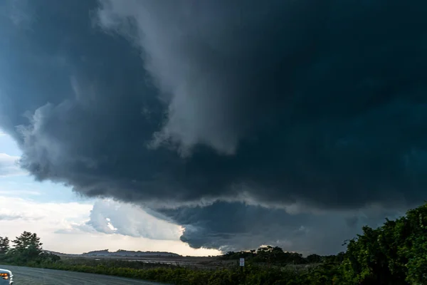 空に嵐の雲 — ストック写真