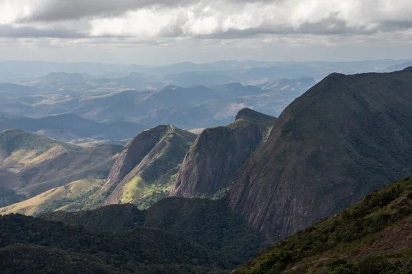 Belle Vue Sur Les Montagnes Verdoyantes Forêt Tropicale Près Rio — Photo