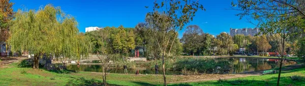 Odessa Ucrânia 2019 Abandonado Parque Dukovsky Odessa Ucrânia Dia Ensolarado — Fotografia de Stock