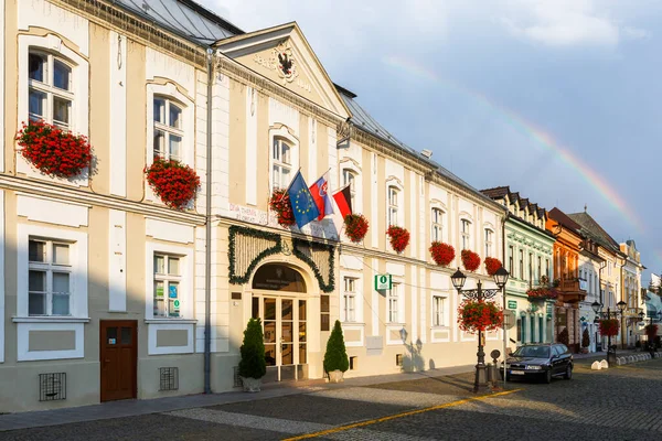 Rimavska Sobota Slovaquie Août 2018 Maisons Ville Historiques Sur Place — Photo