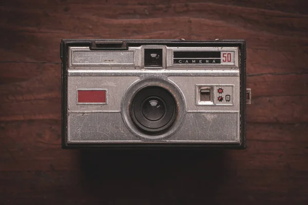 Idade Vintage Câmera Retro Filme Fundo — Fotografia de Stock